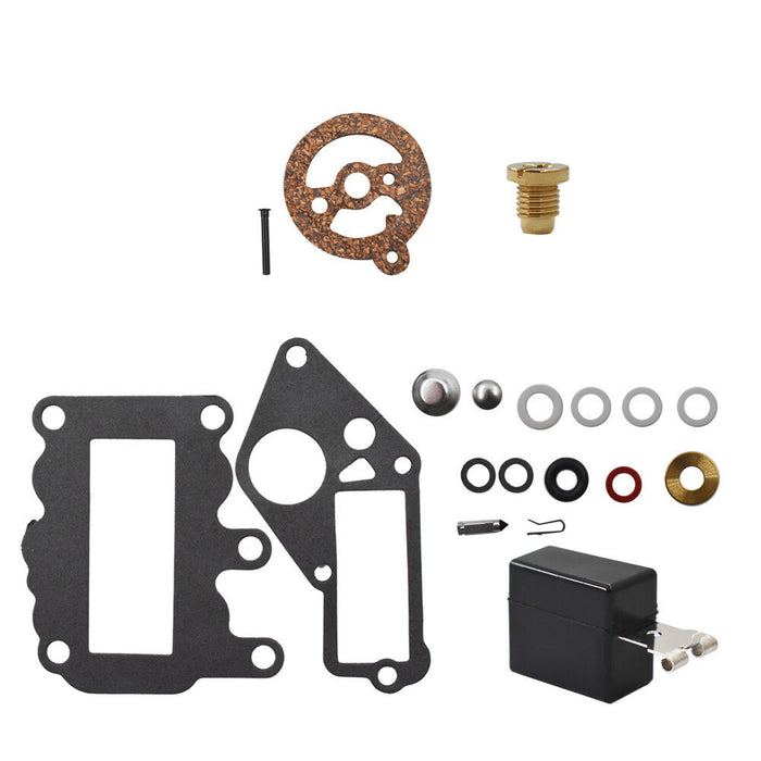 DURAFORCE For Johnson Evinrude Outboard 9.5 BRP/OMC Carburetor Carb Kit 382048 (1964-1973)