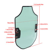 DURAFORCE Cab Door Glass 345-6230 3456230 For Caterpillar CAT 226D 232D 246D 249D 297D