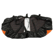 DURAFORCE Orange Golf Carts Seat Covers Front & Rear For E-Z-Go Freedom TXT 2014-Up Models