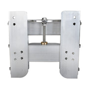 DURAFORCE Adjustable Jack Plate JPL4400 4'' Outboard Boat Aluminum Tool