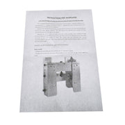DURAFORCE Adjustable Jack Plate JPL4400 4'' Outboard Boat Aluminum Tool