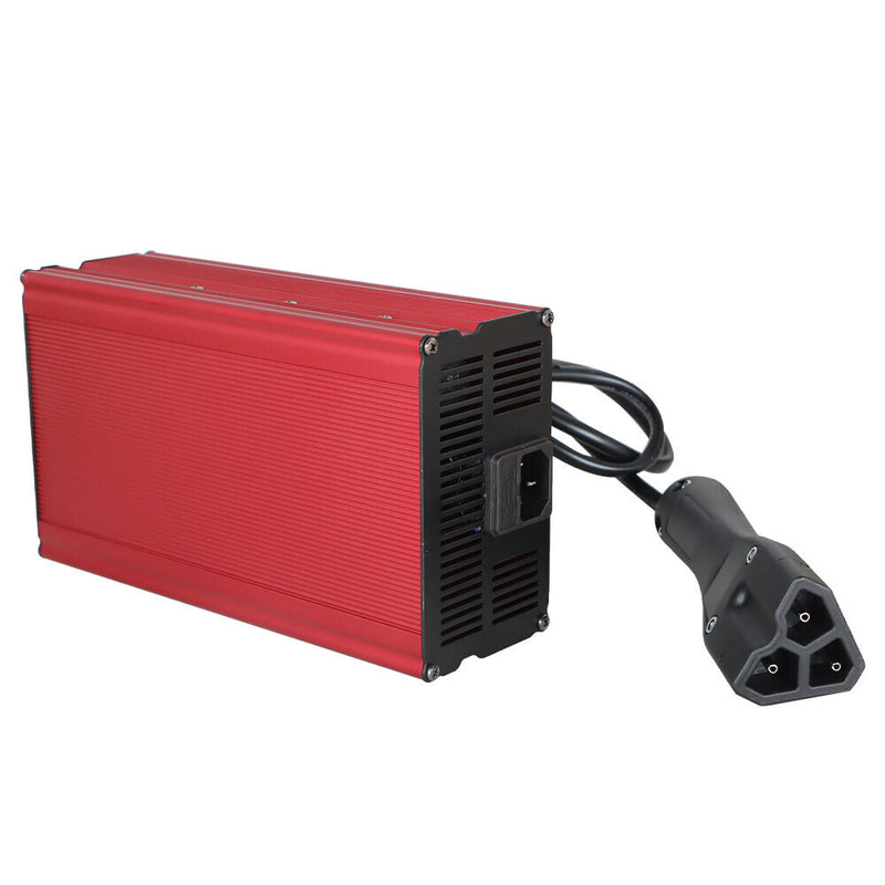 DURAFORCE For E-Z-GO RXV & TXT Golf Carts 3 Pin RXV Plug Battery Charger 48V 10A