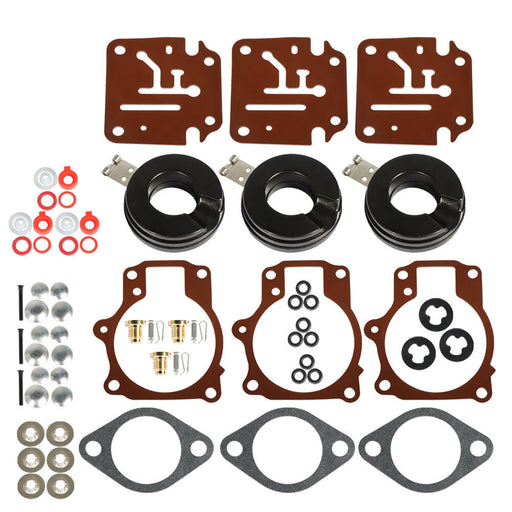 DURAFORCE 3× Carburetor Repair Kit For Johnson Evinrude 396701 25 28 30 40 45 48 50 55HP