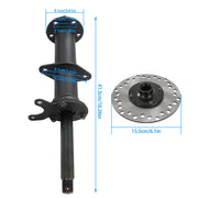 DURAFORCE 40" Rear Axle Kit 3 Stud Hub For 5'' Wheels For Go Kart ATV Golf Cart Mini Bike