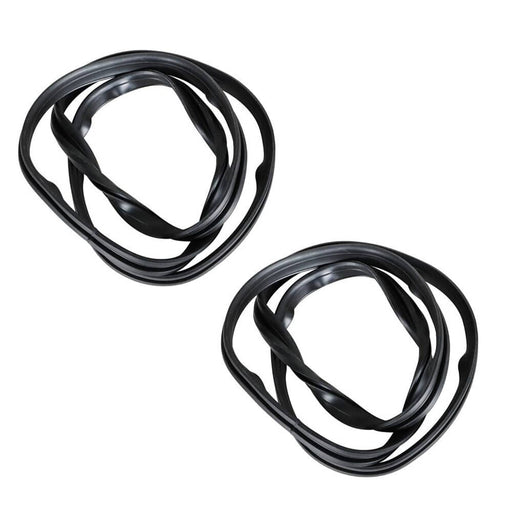 DURAFORCE Set Of 2 For Johnson Evinrude V4 329548 Cowl Glass Hood Rubber Seal 1983-1998