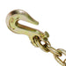 DURAFORCE 2PCS 3/8" 20' G70 Tow Chain Tie Down Binder With Grade 70 Hooks