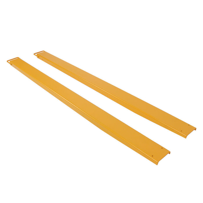 DURAFORCE 84 * 4.5 Inch Pallet Fork Extension Heavy Duty Steel Pallet Fork Extensions