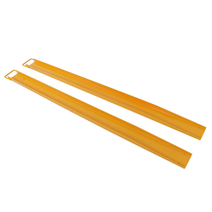 DURAFORCE 84 * 4.5 Inch Pallet Fork Extension Heavy Duty Steel Pallet Fork Extensions