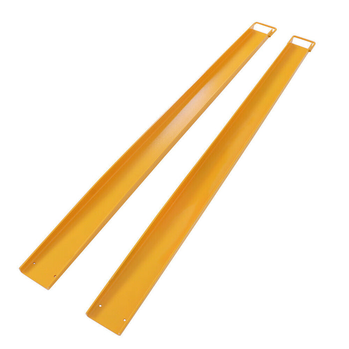 DURAFORCE 84 * 4.5 Inch Pallet Fork Extension Heavy Duty Steel Pallet Fork Extensions