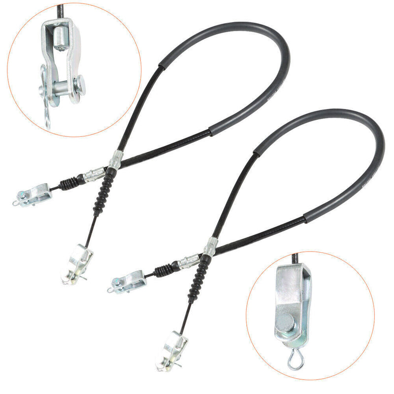 DURAFORCE For Club Car DS 1981-1999 Driver Passenger 2× Golf Cart Rear Brake Cable 42"