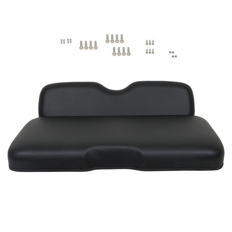 DURAFORCE Golf Carts Front Seat Cushion Set For E-Z-GO RXV, Freedom RXV 2008-Up Black