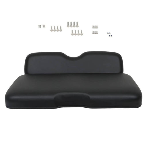 DURAFORCE Golf Carts Front Seat Cushion Set For E-Z-GO RXV, Freedom RXV 2008-Up Black
