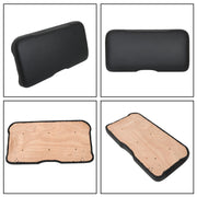 DURAFORCE Golf Carts Front Seat Cushion Set For E-Z-GO RXV, Freedom RXV 2008-Up Black