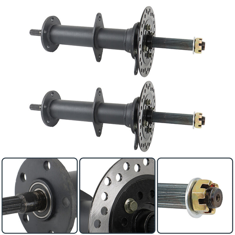 DURAFORCE 40" Rear Axle kit Differential Electric Motor Wheel Hub Go Kart Trike Quad ATV