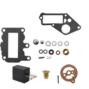 DURAFORCE For Johnson Evinrude OE Outboard Carb Rebuild Kit 382048 w Float BRP/OMC 1964-73