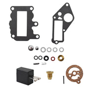 DURAFORCE For Johnson Evinrude OE Outboard Carb Rebuild Kit 382048 w Float BRP/OMC 1964-73