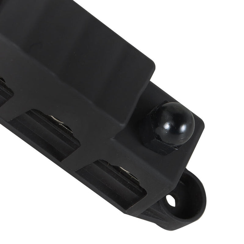 DURAFORCE 4 Post Busbar Bus Bar Power Distribution 12V 250A 3/8" Red and Black Pair