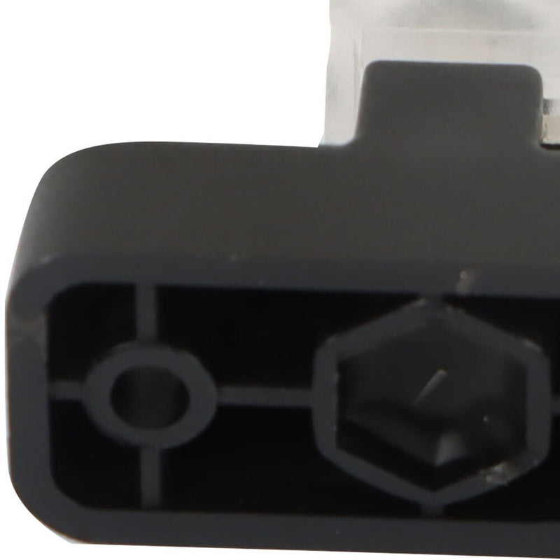 DURAFORCE 2Pcs Red & Black 48V Busbar Bus Bar Power Distribution 150A 6 Way Terminal Block