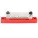 DURAFORCE 2Pcs Red & Black 48V Busbar Bus Bar Power Distribution 150A 6 Way Terminal Block