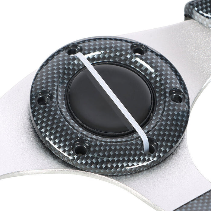 DURAFORCE For Ezgo And Yamaha Golf Cart Carbon Fiber Steering Wheel+Score Card Holder