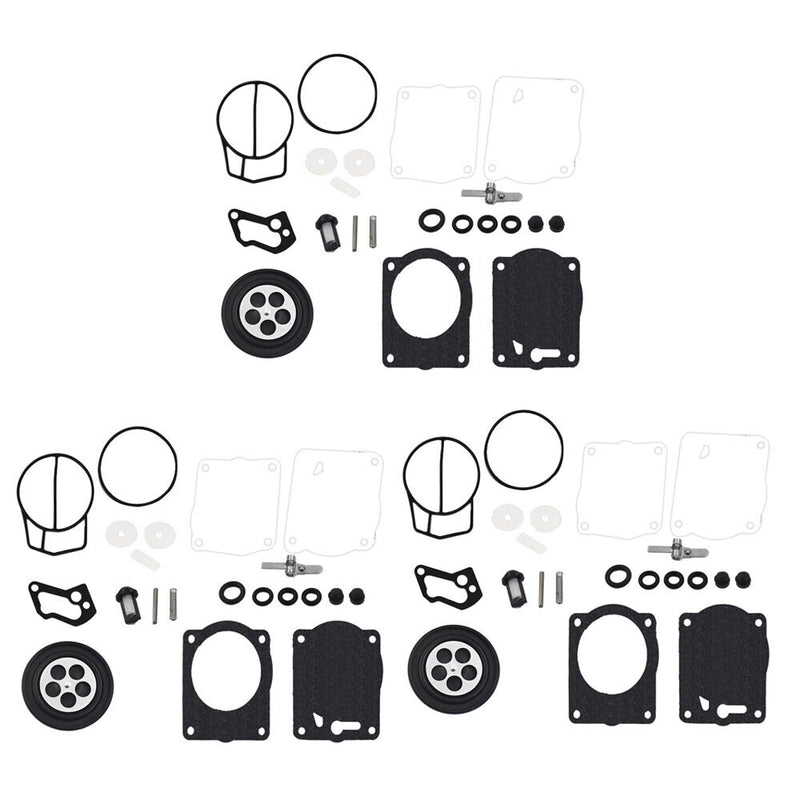 DURAFORCE Triple Carb Rebuild Kit For SEA-DOO GTX ALL 1998-2001 XP LTD.1998-2002