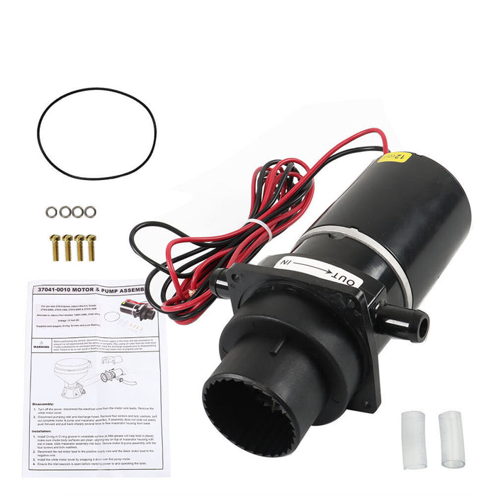 DURAFORCE For Jabsco Electric Toilets Motor Pump Assembly 74001-2460 37041-1000 1090 10 90