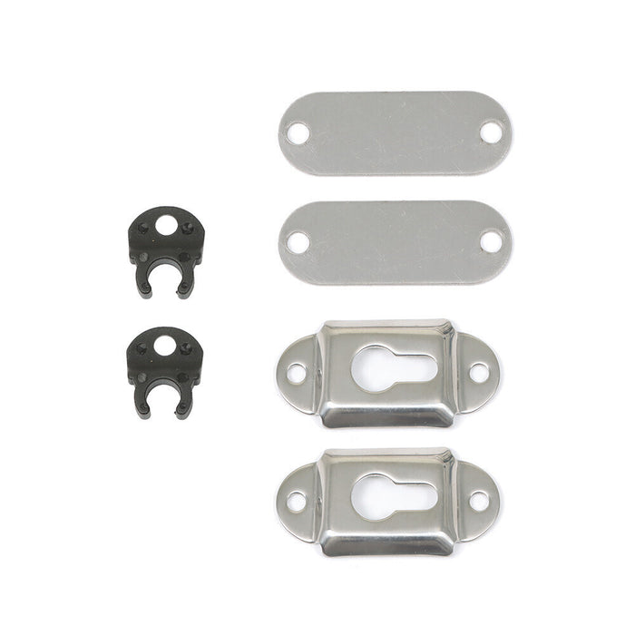 DURAFORCE 5 Step Stainless Steel Folding Ladder Telescoping 400 lb. Limit