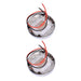DURAFORCE 2X White Round Marine Boat LED Stern Lights Cabin Deck Courtesy Light Waterproof