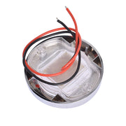 DURAFORCE 2X White Round Marine Boat LED Stern Lights Cabin Deck Courtesy Light Waterproof