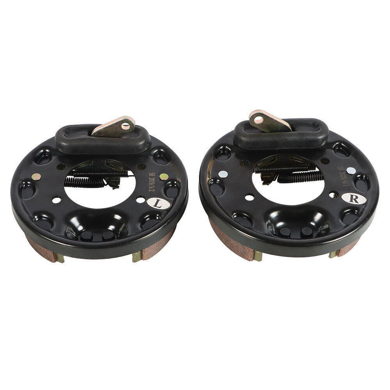 DURAFORCE Brake Assembly W/ Brake Shoes Fit For EZ-GO Golf Cart 612211, 612189 1996-up