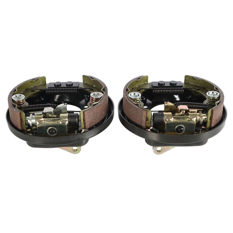 DURAFORCE Brake Assembly W/ Brake Shoes Fit For EZ-GO Golf Cart 612211, 612189 1996-up