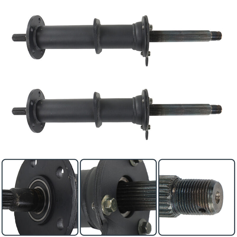 DURAFORCE 40" Differential Rear Axle Kit For Go Kart Atv 4 Stud Hub For 7" 8" Wheels