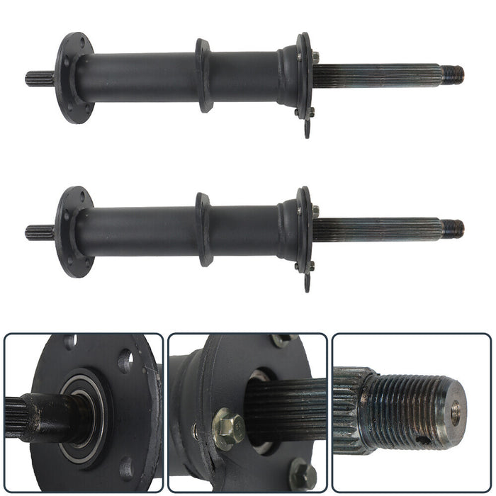 DURAFORCE 40" Differential Rear Axle Kit For Go Kart Atv 4 Stud Hub For 7" 8" Wheels