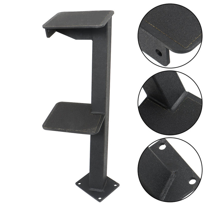 DURAFORCE Boat Trailer Dual Steps For Universal Bass Boats/Pontoon Boats/Hunting Boats