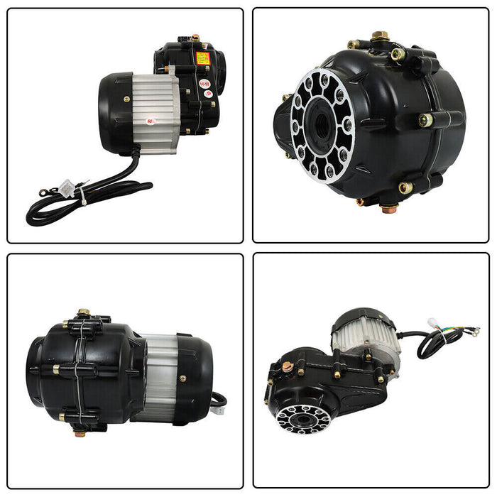 DURAFORCE 48V 500W Electric Brushless Differential Motor For ATV Quad Go Kart Golf Cart US