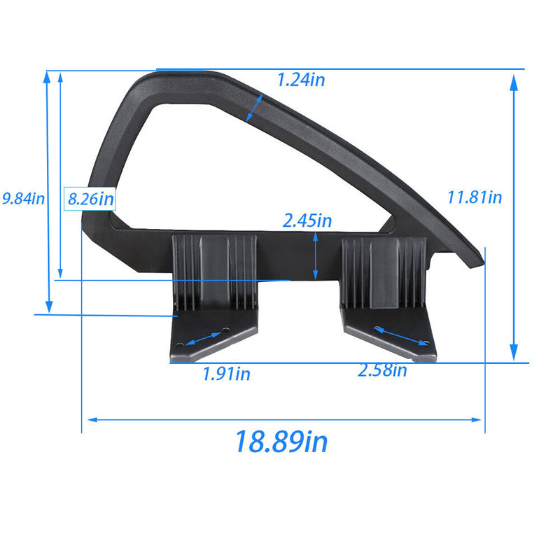 DURAFORCE Hip Restraint Driver Side #1019876-01 for 2000-2008 Club Car DS Modes Golf Carts