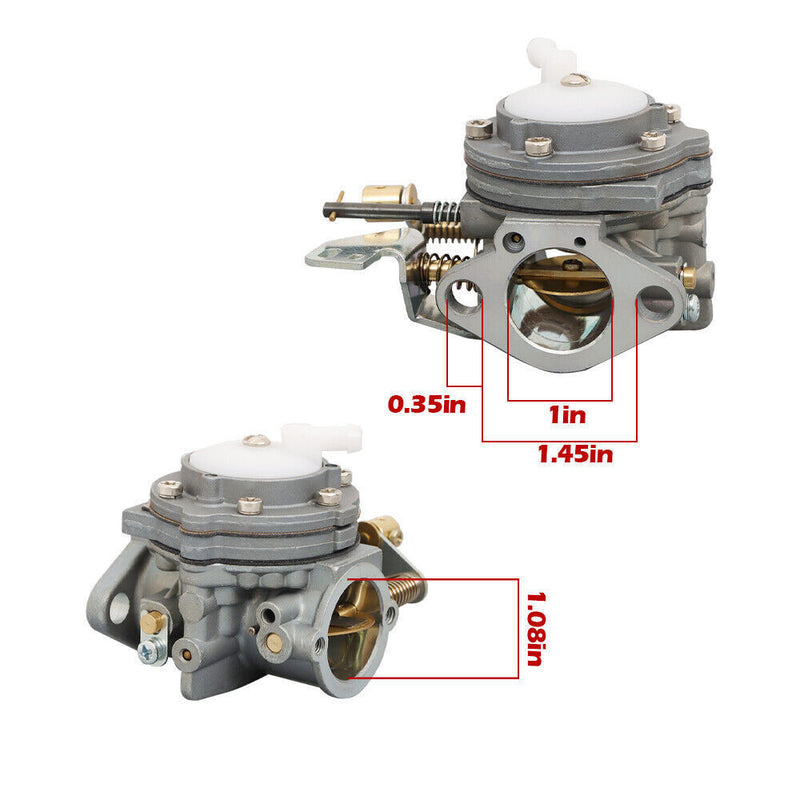 DURAFORCE High Quality Carburetor For 2-Cycle Golf Cart 1967-1980 1981 27158-67A