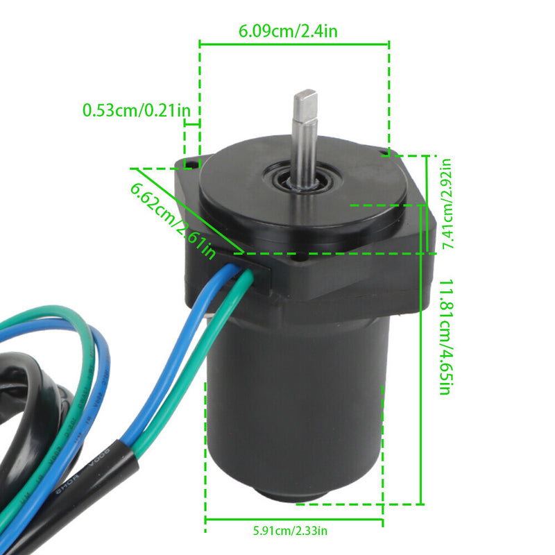 DURAFORCE Tilt Trim Motor 6CJ-43880-12 6CJ-43880-10 Replace For Yamaha 50 60 70 HP Engines