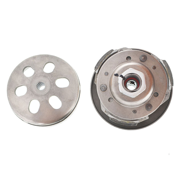 DURAFORCE GY6 150cc Clutch Assembly 19 Spline Fully For Auto Scooter ATV Go Kart Moped