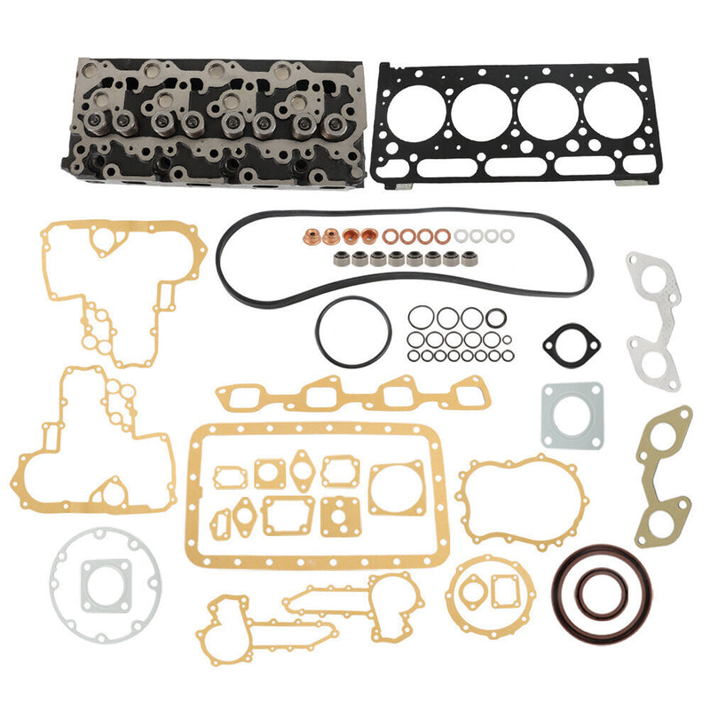 DURAFORCE For Kubota V2203 Engine/ Bobcat 753 763 773 Complete Cylinder Head & Full Gasket