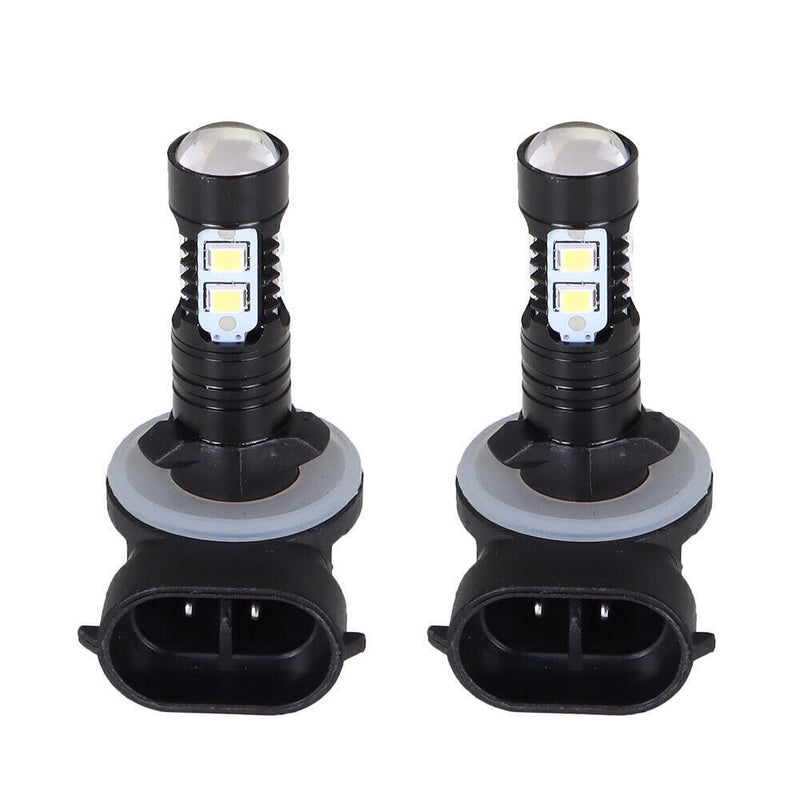DURAFORCE For EZ-Go Freedom TXT Shuttle RXV Headlights Golf Cart 100W LED Light Bulbs