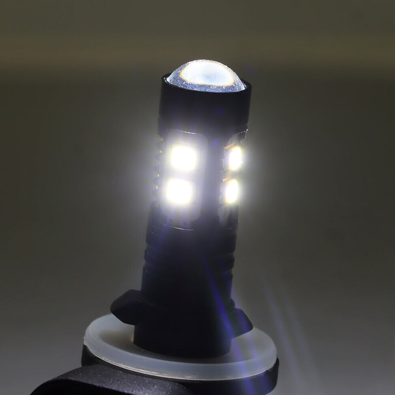 DURAFORCE For EZ-Go Freedom TXT Shuttle RXV Headlights Golf Cart 100W LED Light Bulbs