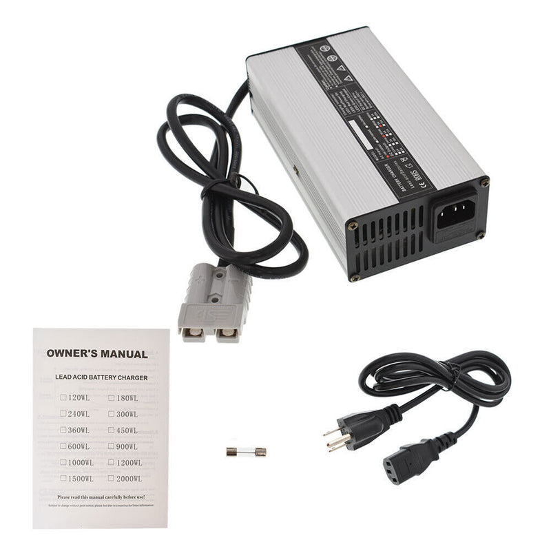 DURAFORCE For E-Z-GO MARATHON 1983-1994 SB50 Yamaha Golf Cart Battery Charger 36V 5A