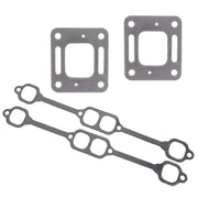 DURAFORCE Exhaust Gasket Manifold For Mercruiser 5.0 5.7 350 Mag Riser Block v8 Elbow New