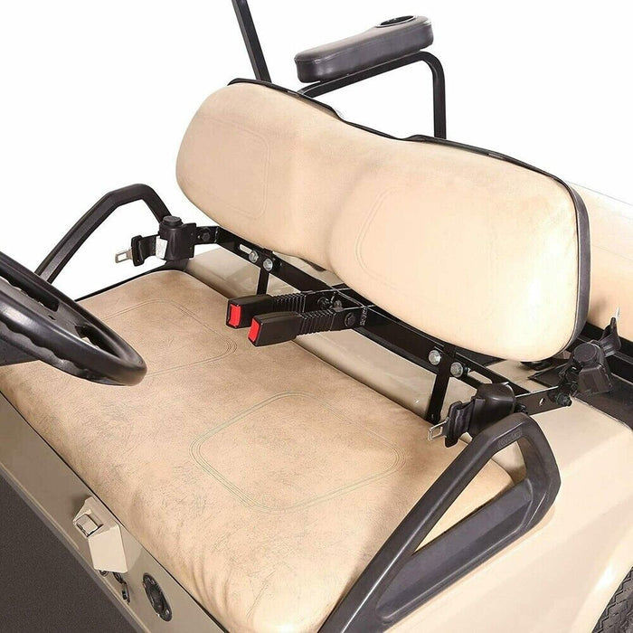 DURAFORCE 42' Seat Belts Lap Set Retractable Set For EZGO/Yamaha/Club Car Golf Cart