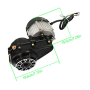 DURAFORCE 48V 500W Electric Differential Brushless Motor for Lawn Mower Tricycle Golf Cart