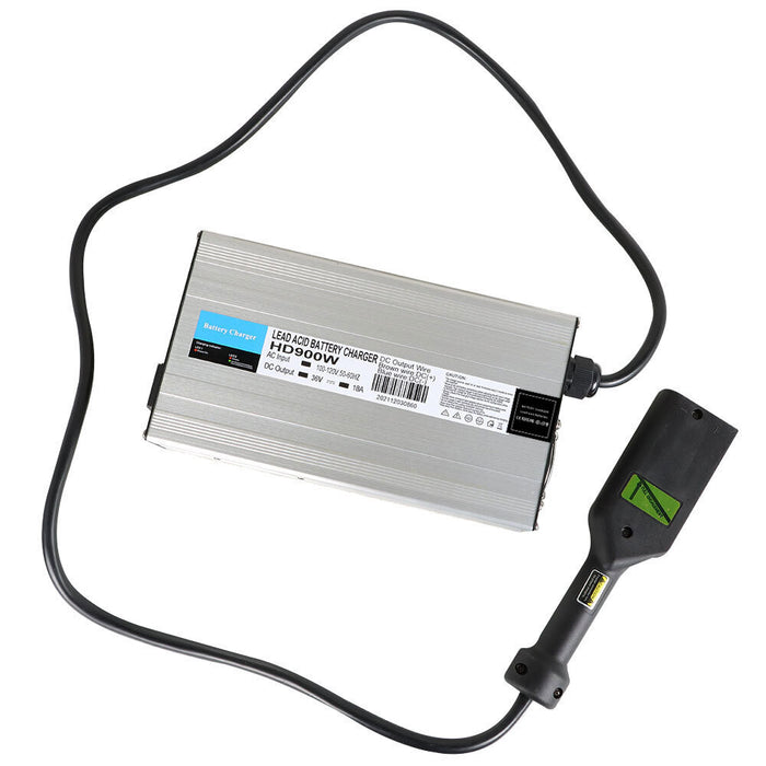 DURAFORCE For Golf E-Z-Go TXT Cart 18 Amps Charger w/ Powerwise 36 Volt Battery Charger