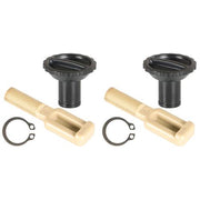 DURAFORCE 2× For Johnson Evinrude OMC Idle Adjustment Knob Screw & Retainer Clip 1974-1985