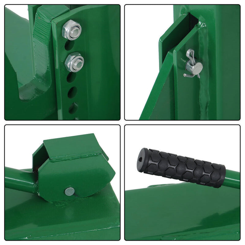 DURAFORCE Tractors 3 Point Quick Hitch For Cat 1 & 2 W/ 2" Receiver Hitch 3000 LB Steel