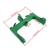 DURAFORCE Tractors 3 Point Quick Hitch For Cat 1 & 2 W/ 2" Receiver Hitch 3000 LB Steel